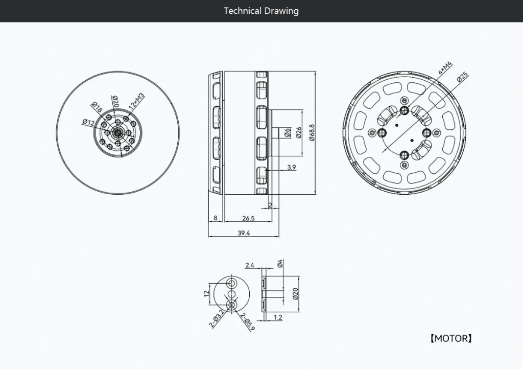 Tmotor VL6013 210KV VTOL