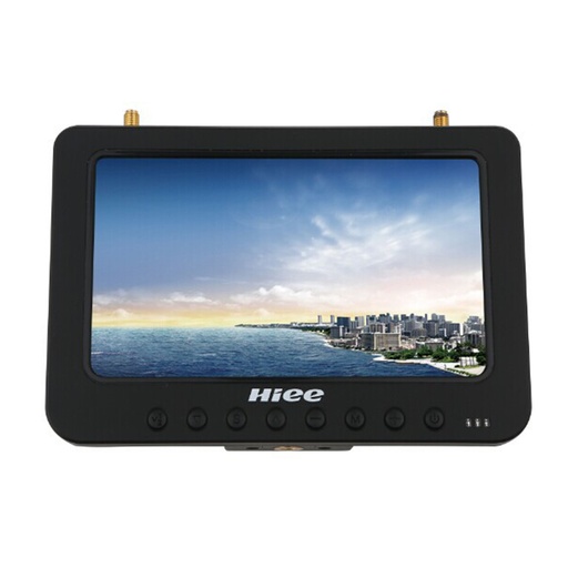 Monitor FPV Hiee 7" 5.8g 32CH Diversity DVR (Grabador) + Batería Extraíble