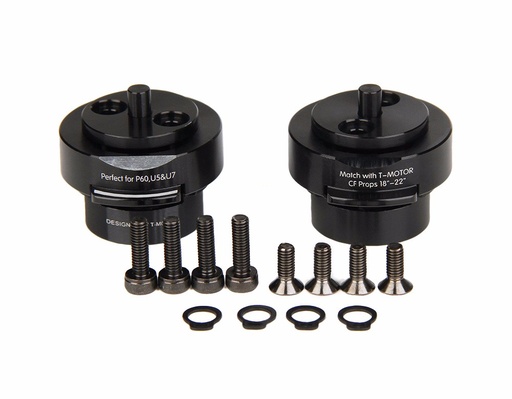 Tmotor Anclaje Rápido Adaptador Hélices 18 - 22" (Pareja)