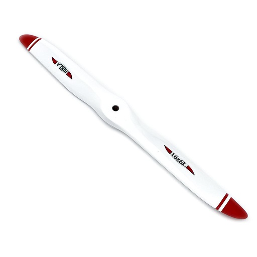 Hélice Biela 16x6L "Pusher" 2 Palas Carbono