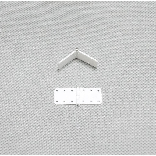 MP JET Hinge 11x28mm White (12pcs)